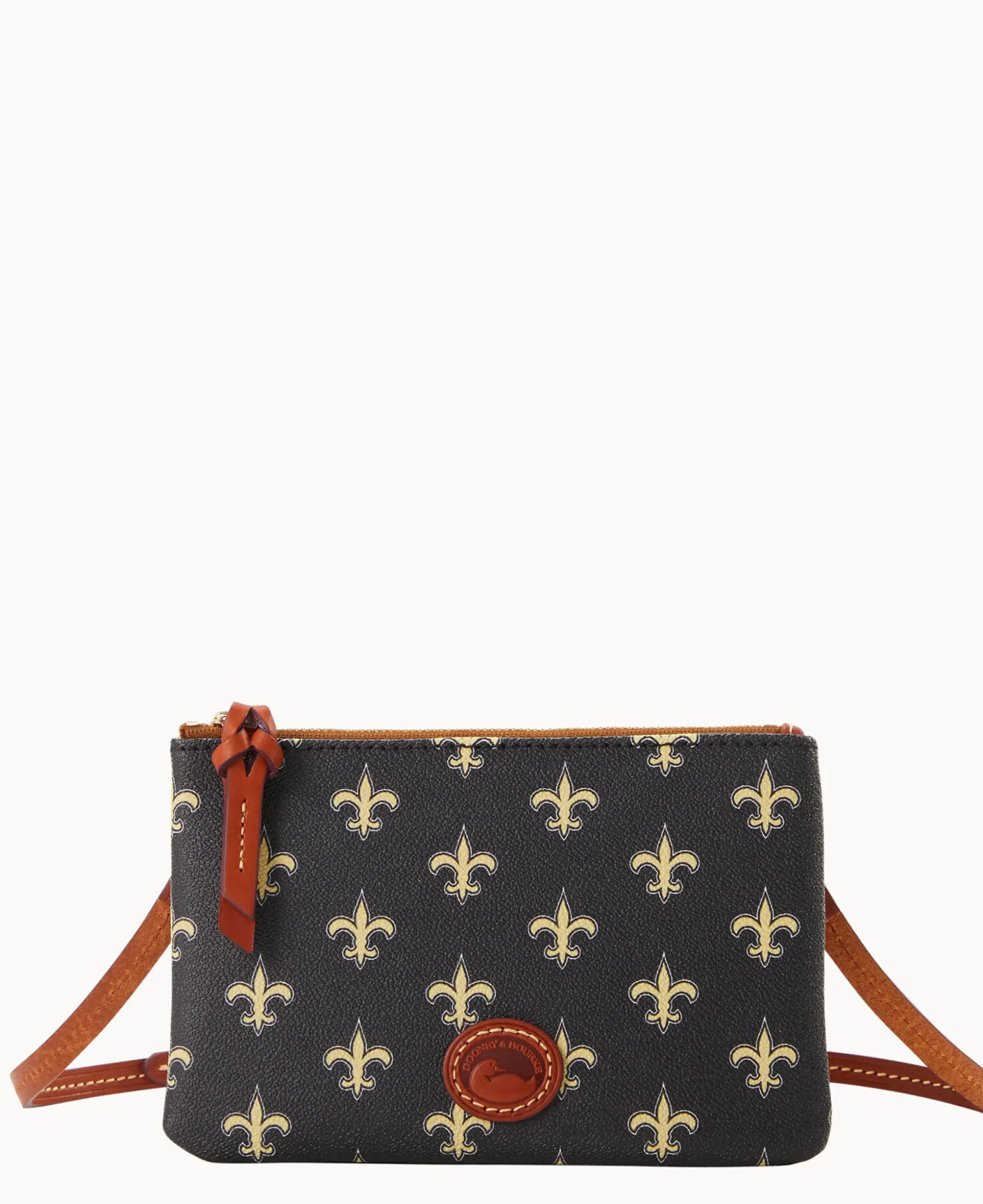 NFL Saints Top Zip Crossbody