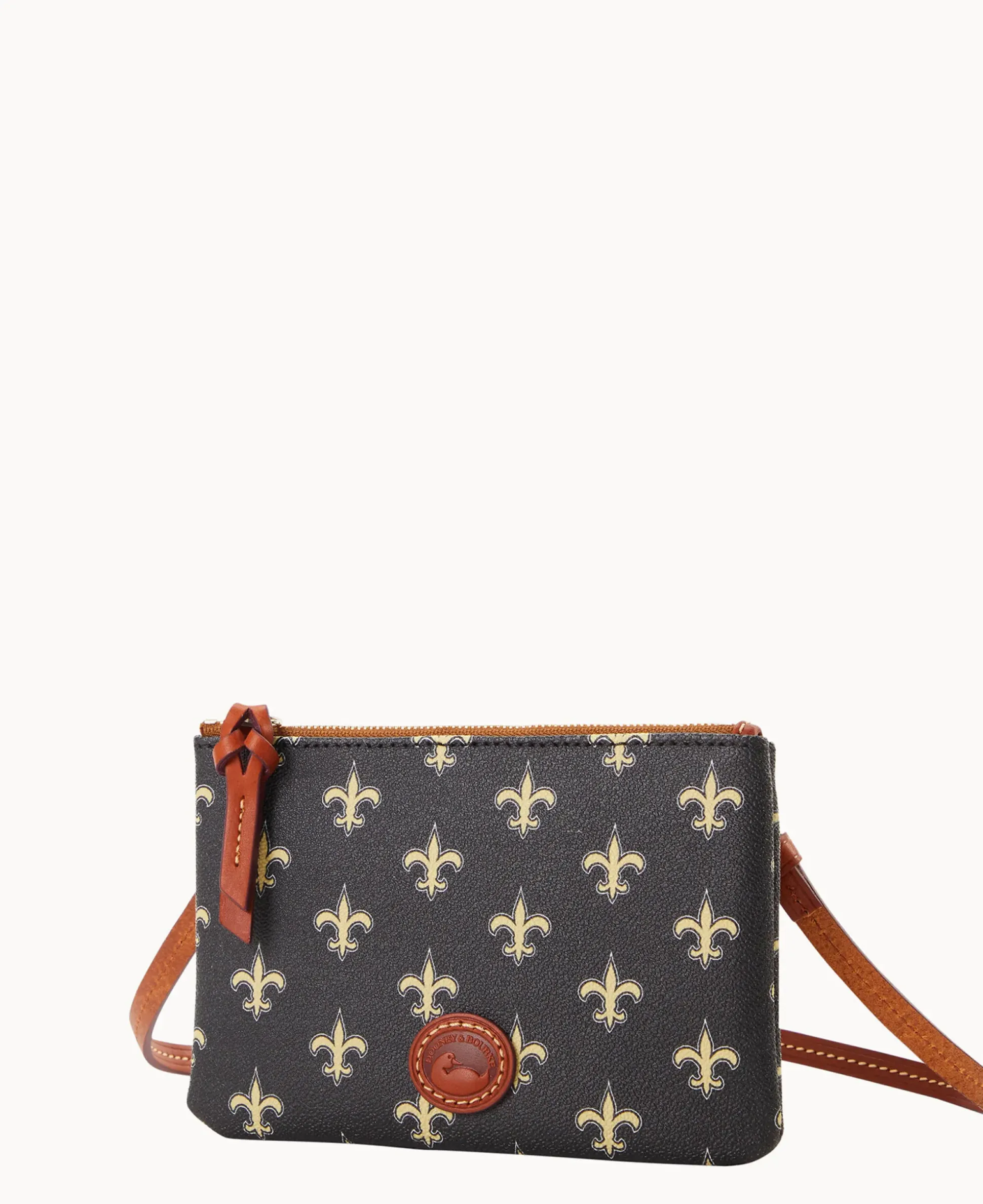 NFL Saints Top Zip Crossbody