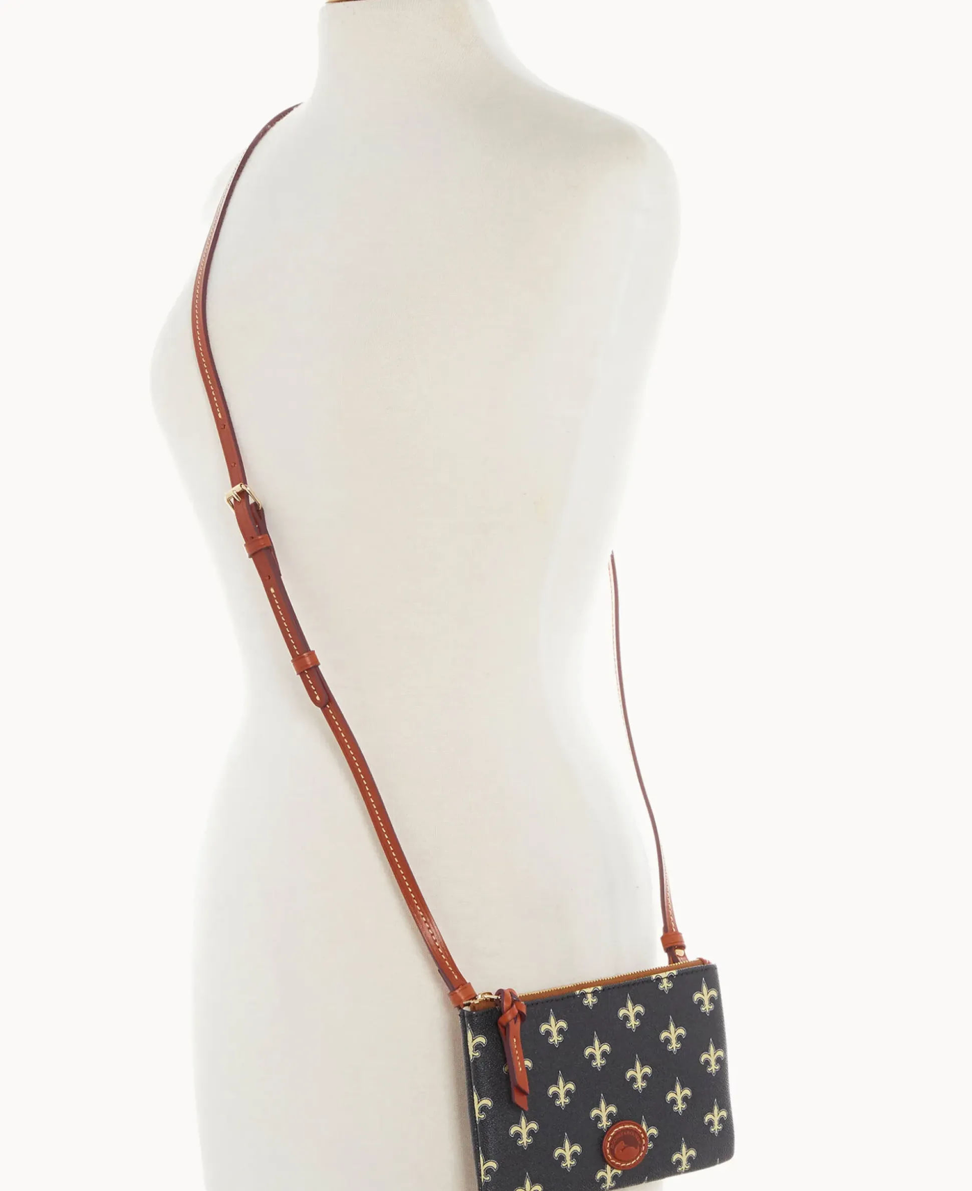 NFL Saints Top Zip Crossbody