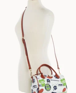 NFL Seahawks Barrel Satchel
