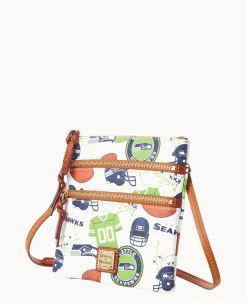 NFL Seahawks N S Triple Zip Crossbody