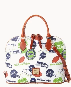 NFL Seahawks Zip Zip Satchel