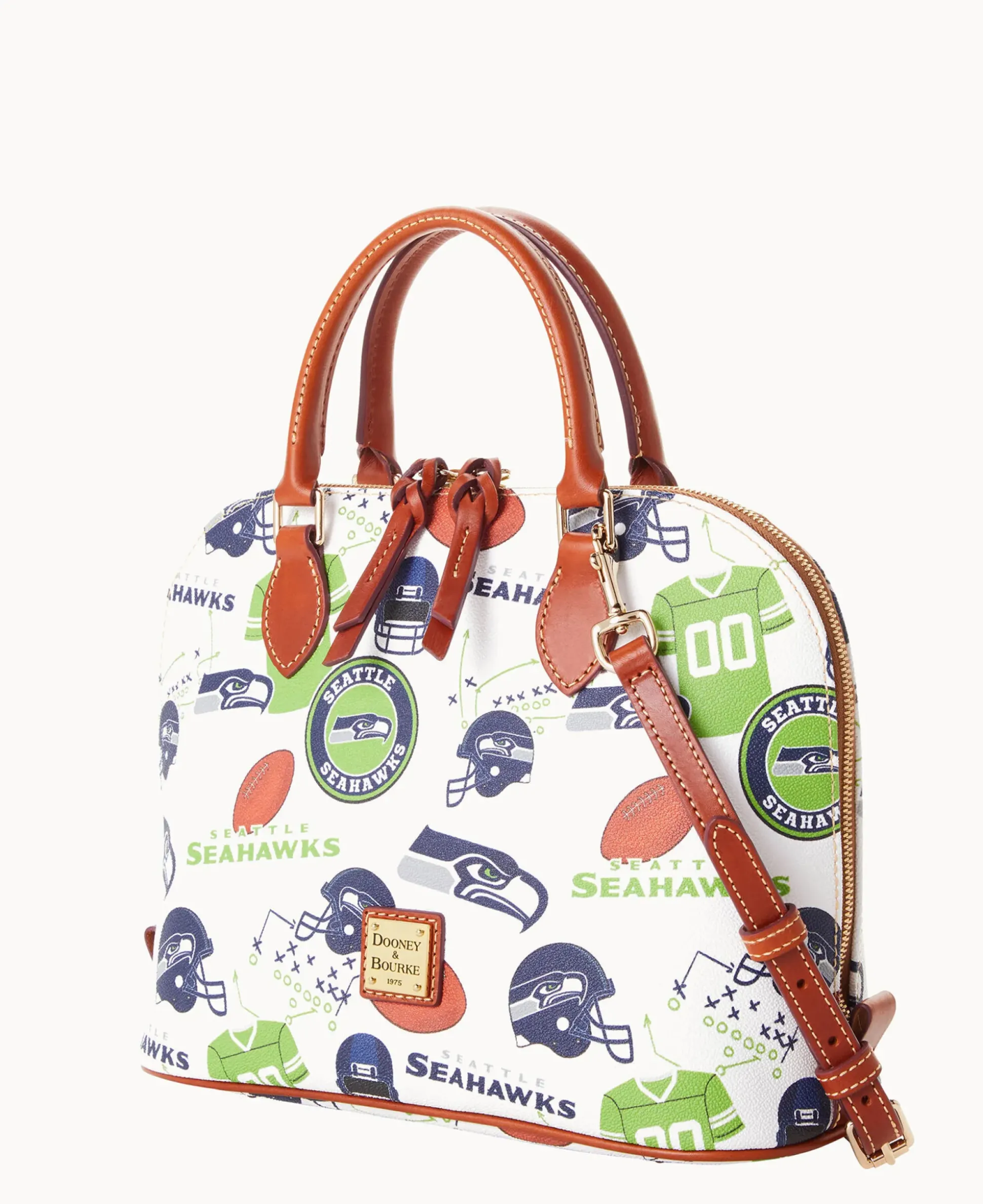 NFL Seahawks Zip Zip Satchel