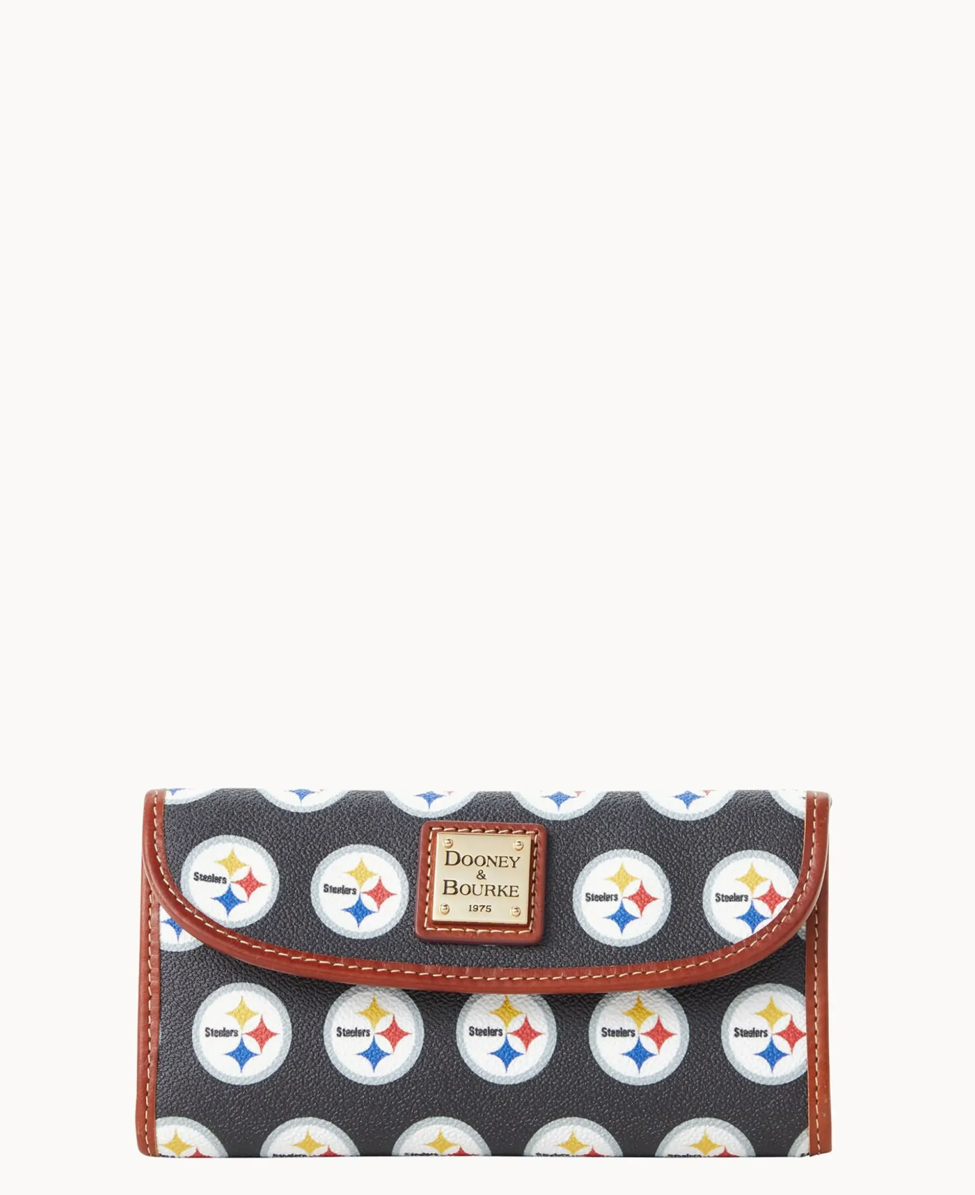 NFL Steelers Continental Clutch