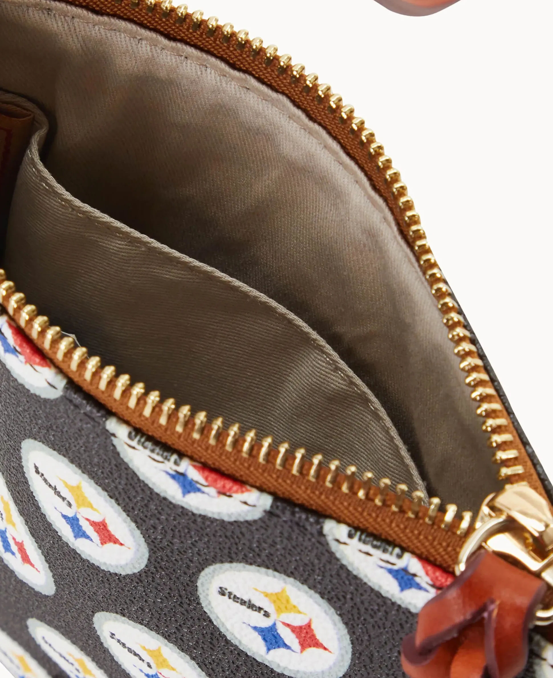 NFL Steelers Small North South Top Zip Crossbody