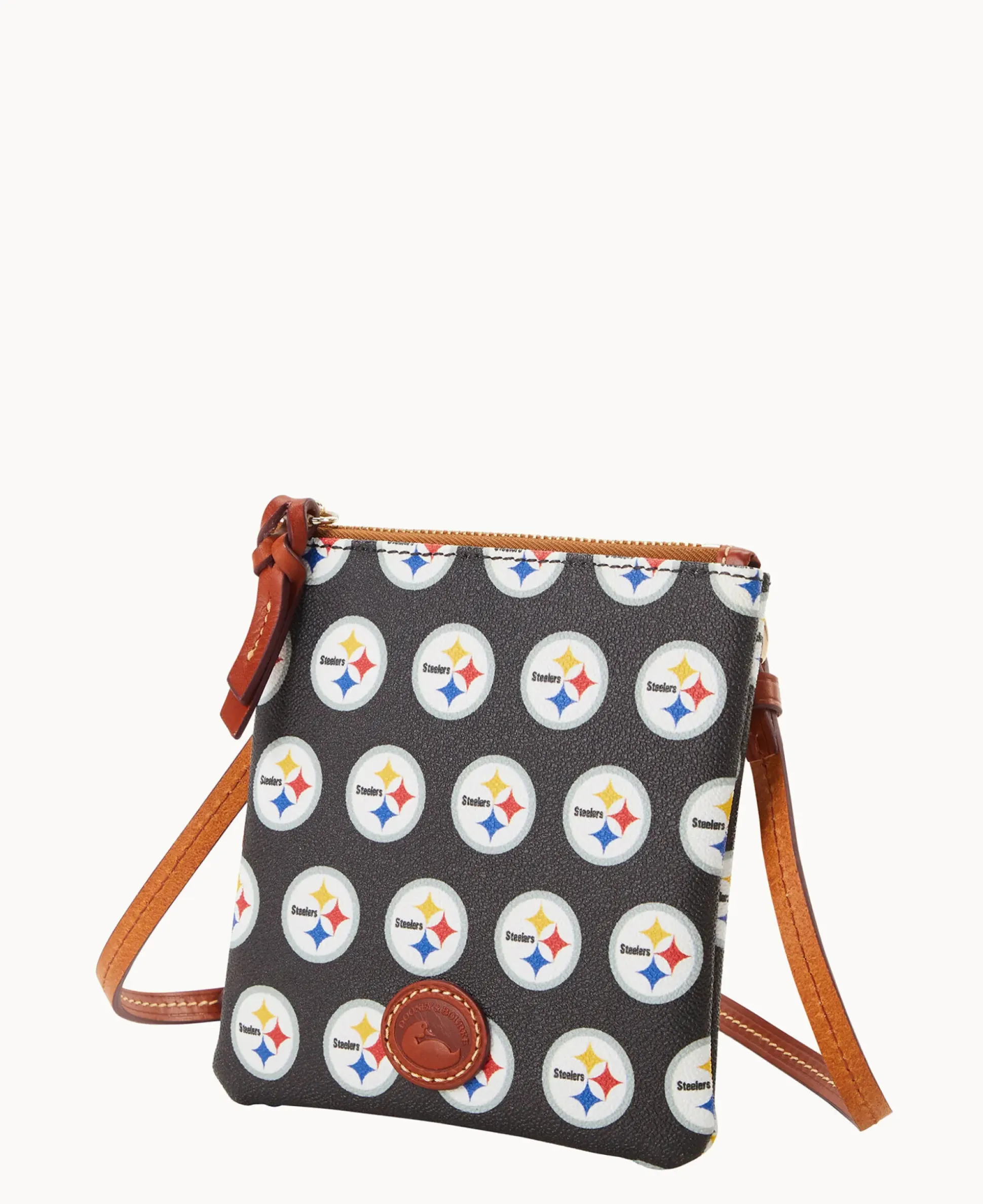 NFL Steelers Small North South Top Zip Crossbody