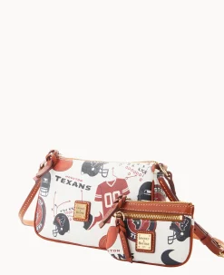 NFL Texans Lexi Crossbody Sm Coin Case