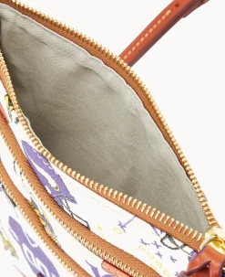 NFL Vikings N S Triple Zip Crossbody