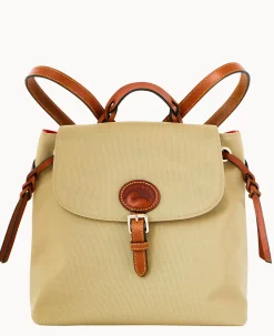 Nylon Flap Backpack