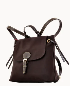 Nylon Flap Backpack
