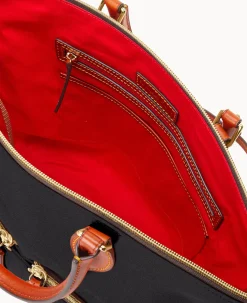 Nylon Large Pocket Satchel