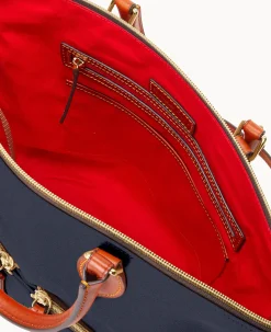 Nylon Large Pocket Satchel
