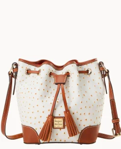 Ostrich Crossbody Drawstring