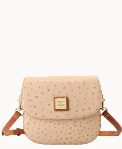 Ostrich Saddle Bag