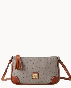 Ostrich Slim Crossbody