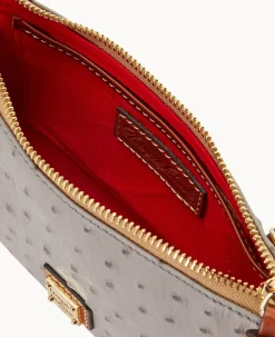 Ostrich Slim Crossbody