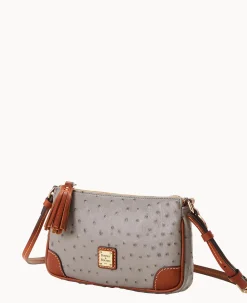 Ostrich Slim Crossbody