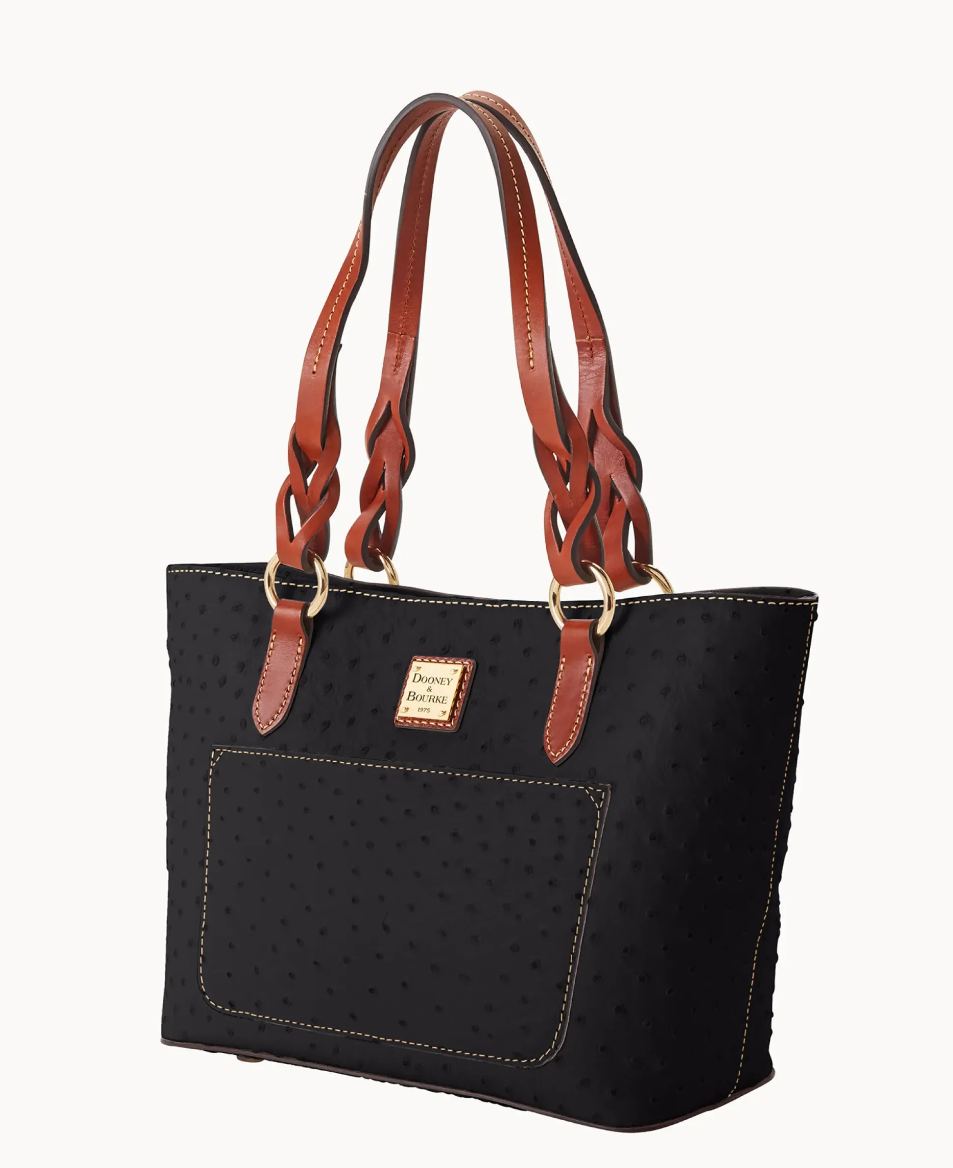 Ostrich Small Gretchen Tote
