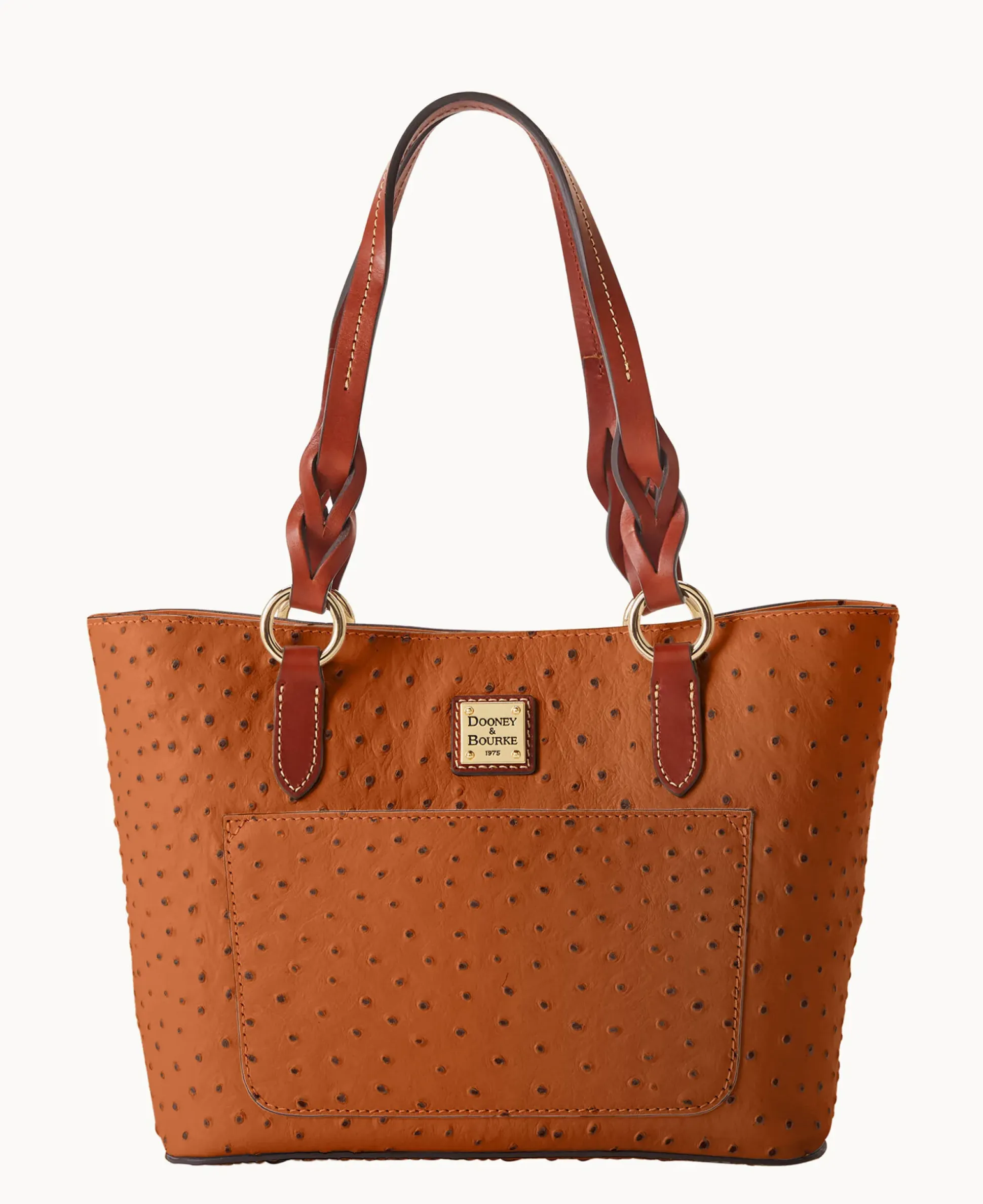 Ostrich Small Gretchen Tote
