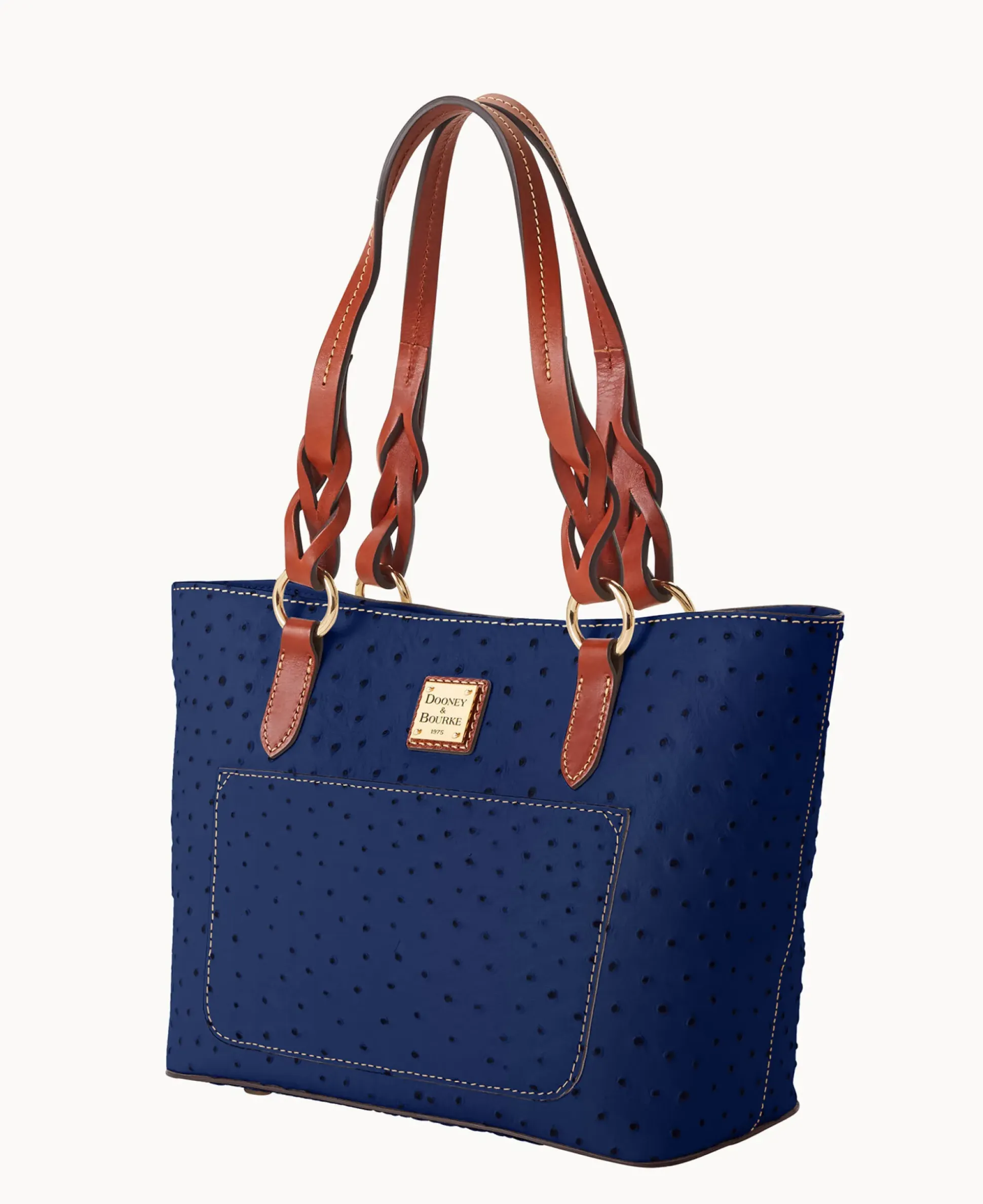 Ostrich Small Gretchen Tote