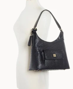 Ostrich Small Hobo