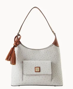 Ostrich Small Hobo