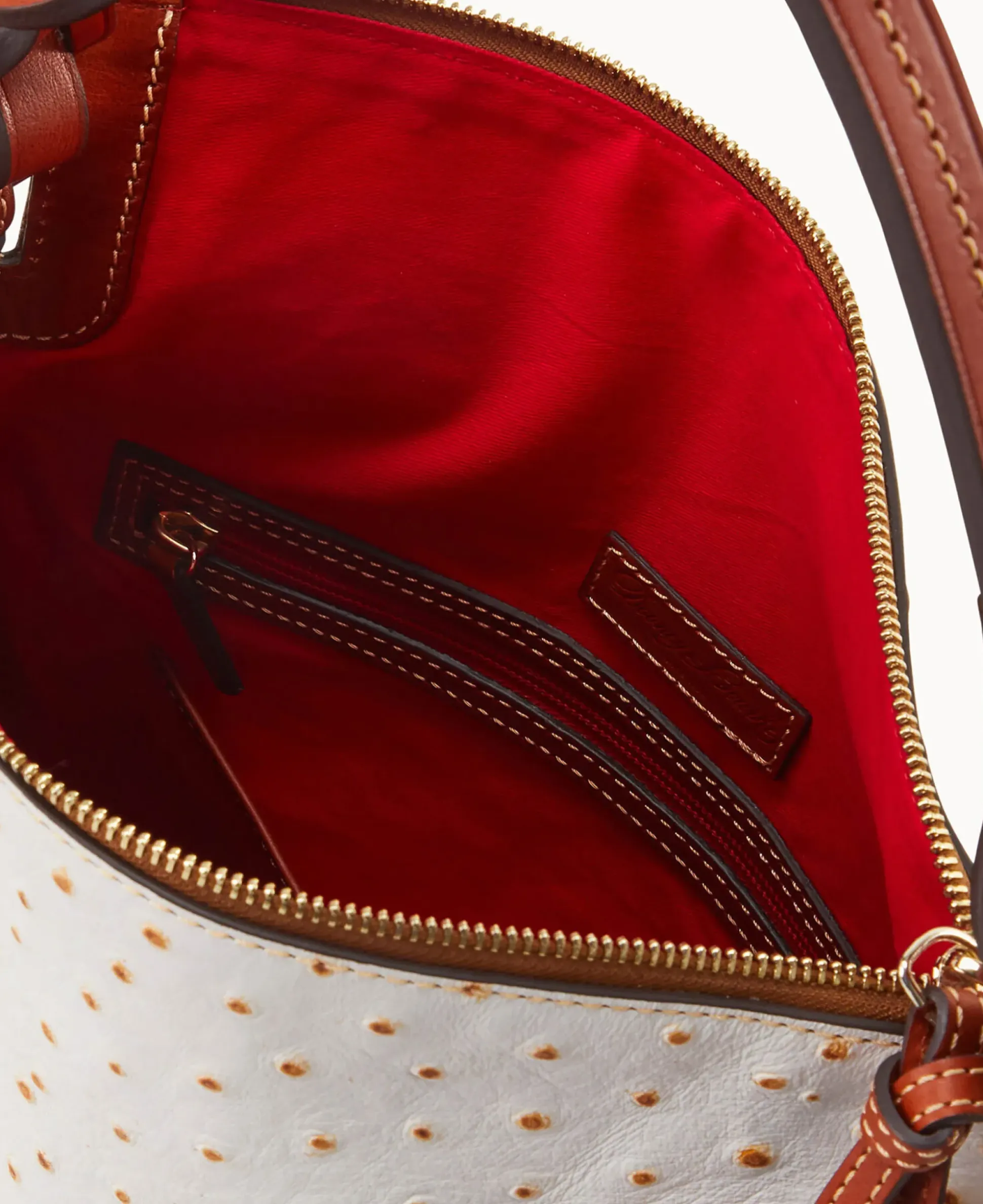 Ostrich Twist Strap Hobo