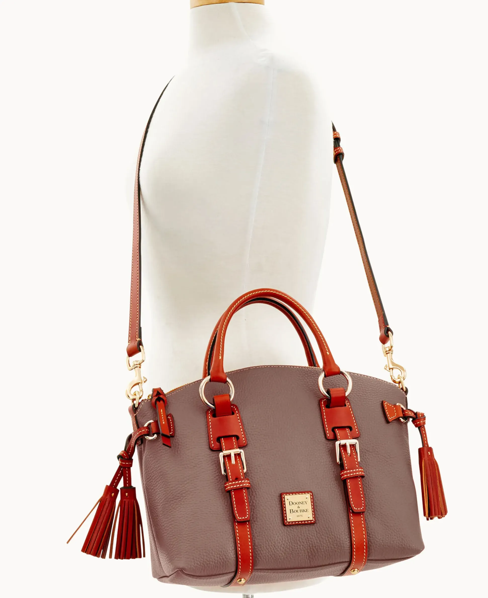 Pebble Grain Bristol Satchel