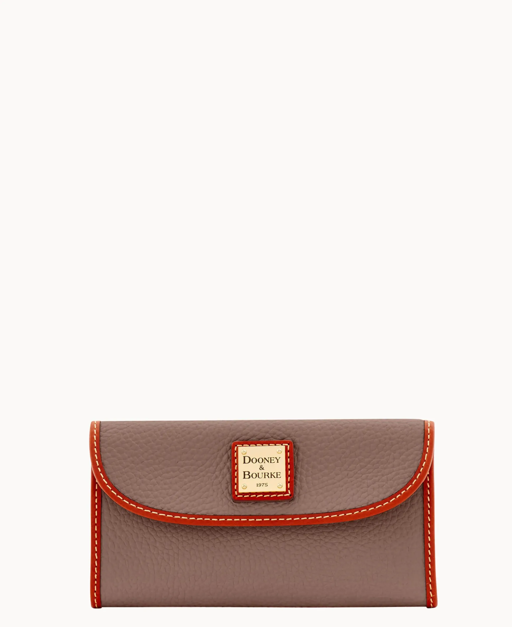 Pebble Grain Continental Clutch