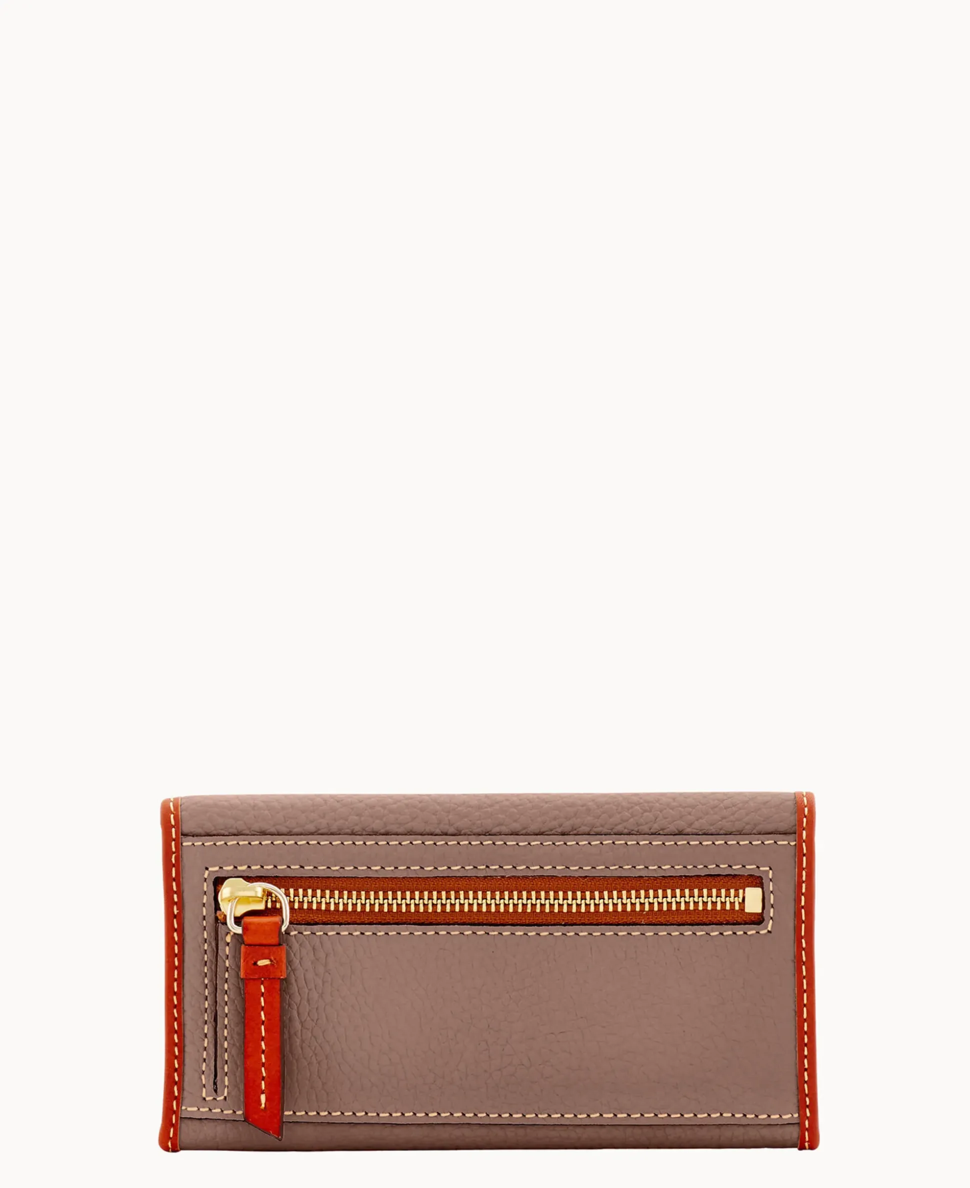 Pebble Grain Continental Clutch