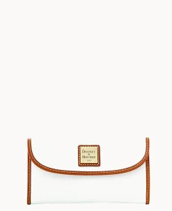 Pebble Grain Continental Clutch
