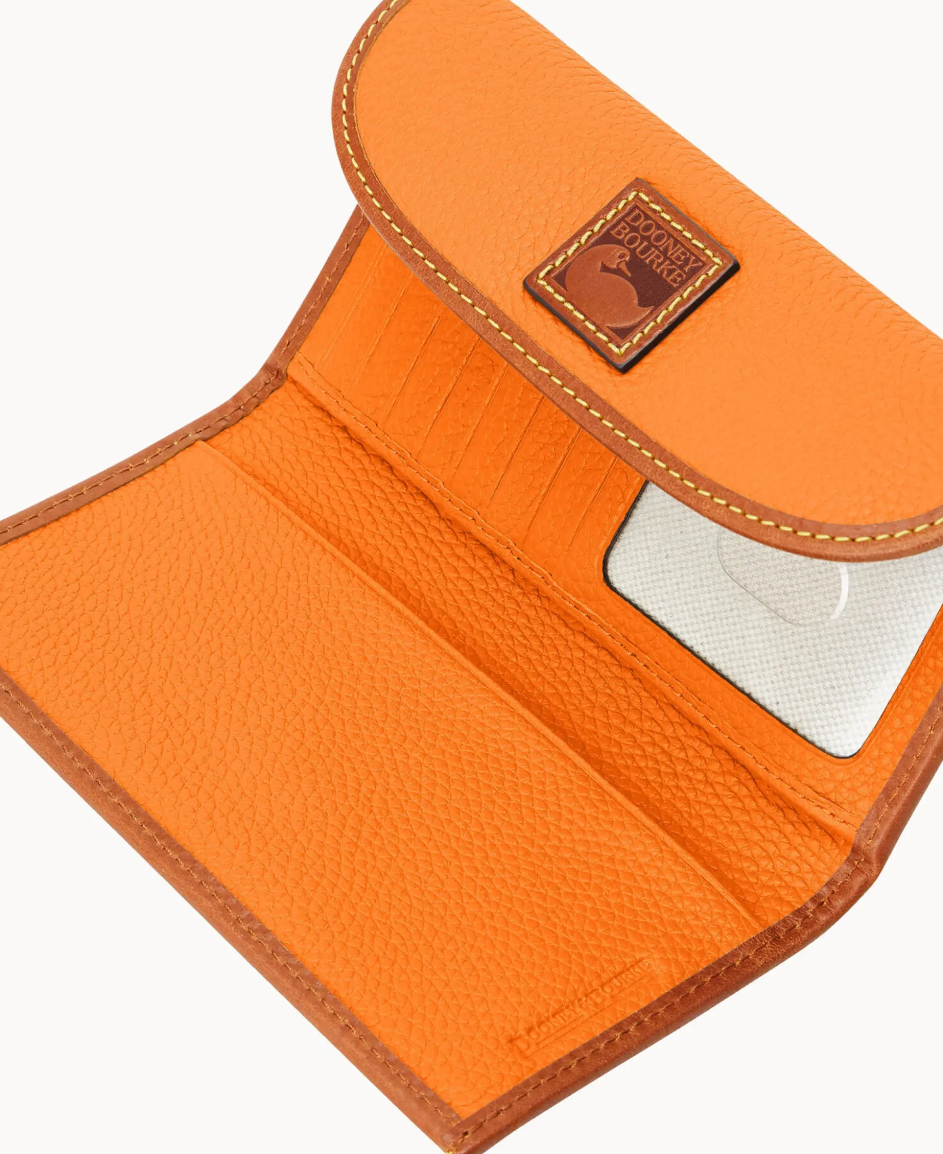 Pebble Grain Continental Clutch