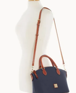 Pebble Grain Geena Satchel