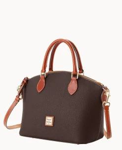 Pebble Grain Geena Satchel
