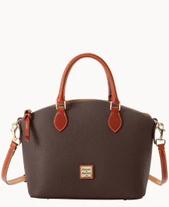 Pebble Grain Geena Satchel