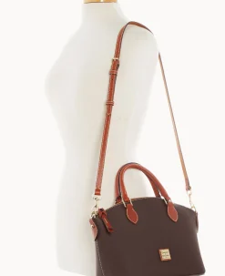 Pebble Grain Geena Satchel