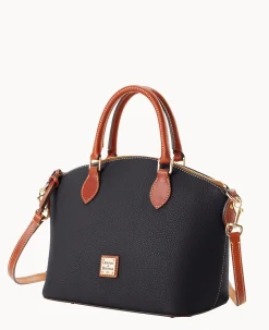 Pebble Grain Geena Satchel