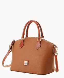 Pebble Grain Geena Satchel