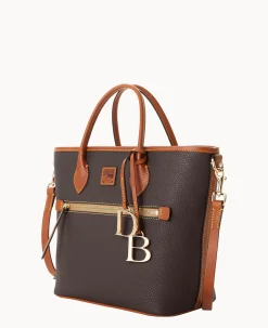 Pebble Grain Handle Tote