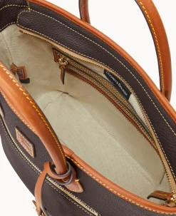Pebble Grain Handle Tote