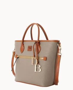 Pebble Grain Handle Tote