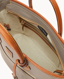 Pebble Grain Handle Tote