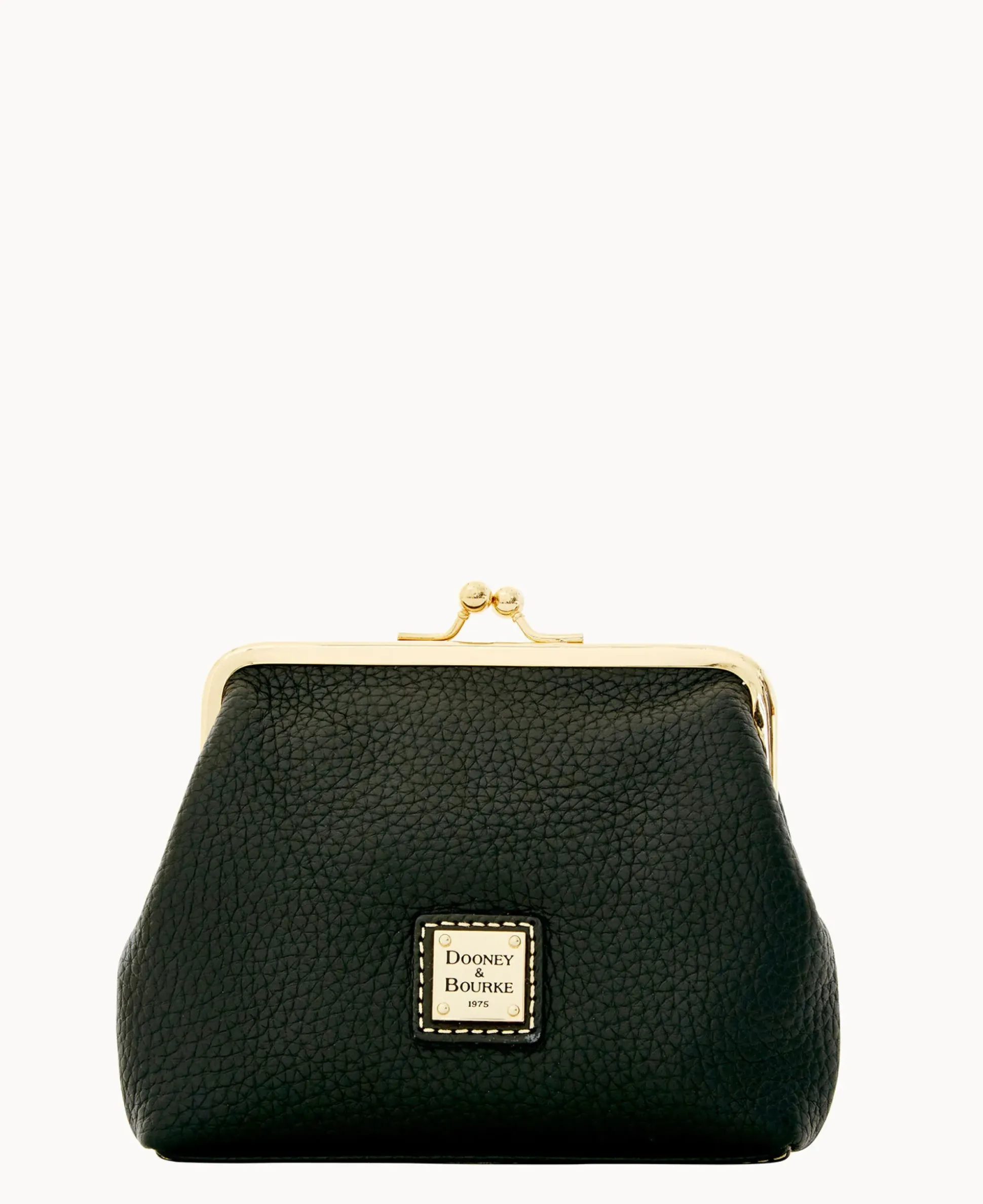 Pebble Grain Large Framed Purse