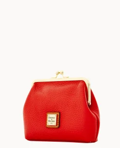 Pebble Grain Large Framed Purse