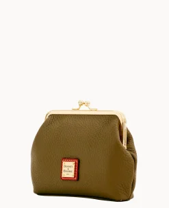 Pebble Grain Large Framed Purse