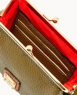 Pebble Grain Large Framed Purse