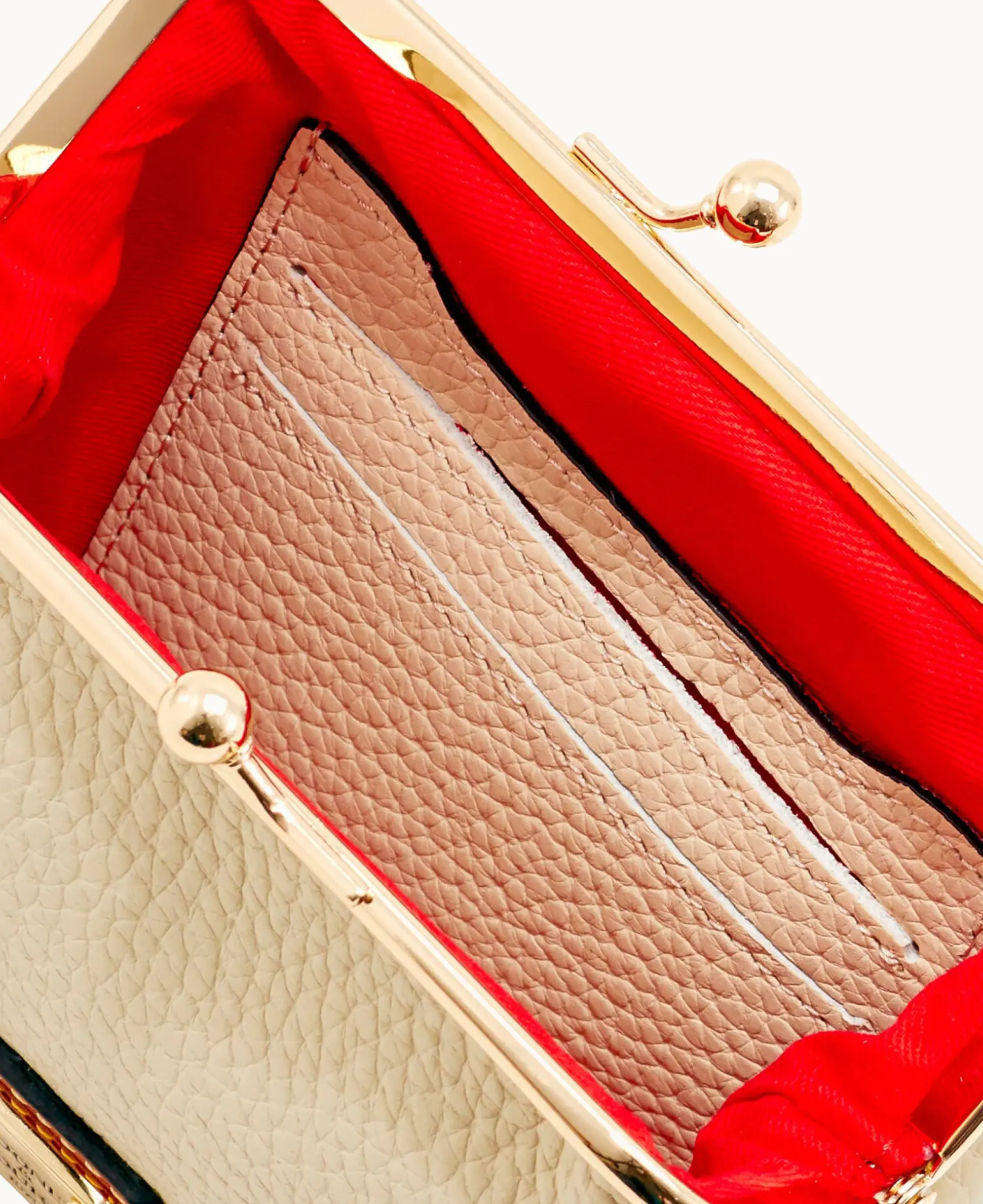 Pebble Grain Large Framed Purse