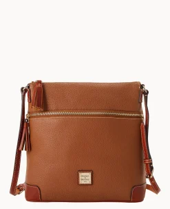 Pebble Grain Large Tassel Crossbody