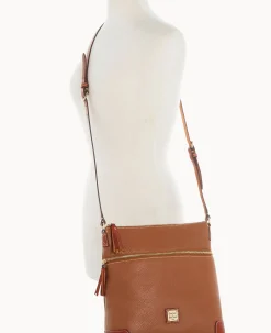 Pebble Grain Large Tassel Crossbody