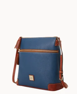 Pebble Grain Large Tassel Crossbody